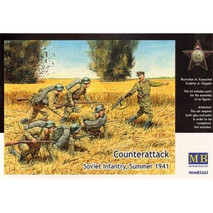'Counter Attack' Soviet Infantry Summer 1941 1/35