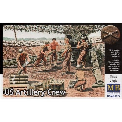 US Artillery Crew 1/35