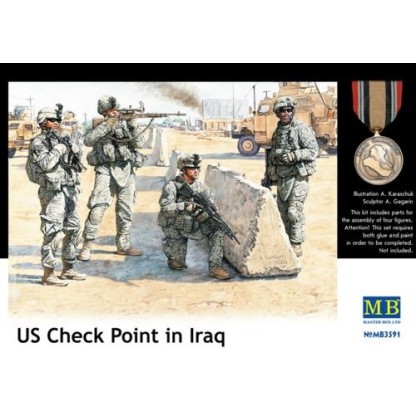 US Check Point in Iraq 1/35