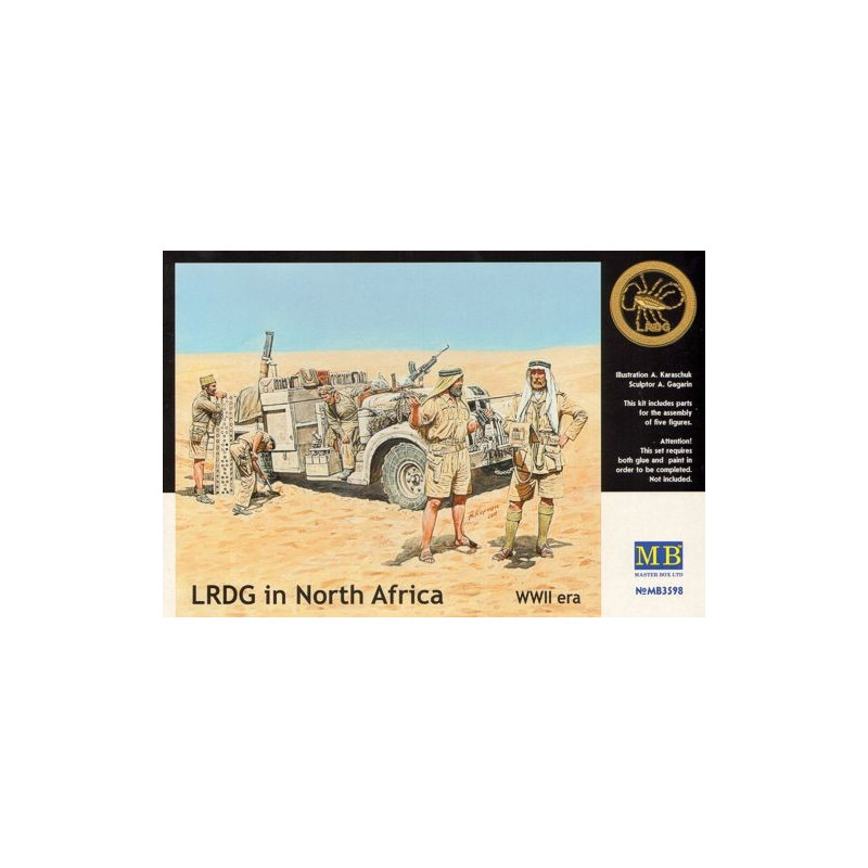 LRDG in North Africa WWII era 1/35