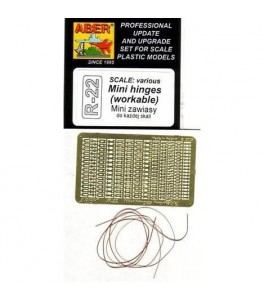 BISAGRAS MINI FUNCIONALES 1/35 ABER