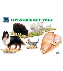 Set nº 1 animals 1/35