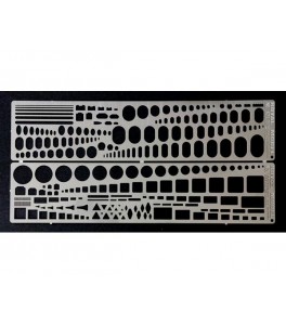 Templates set stencils (all scales)