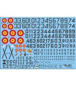 CALCAS T-6 D/G TEXAN 1/48 ESPAÑA