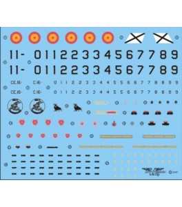CALCAS EF-2000 TYPHON ESPAÑA 1/48