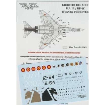 CALCAS RF-4C -ALA 12 1/48