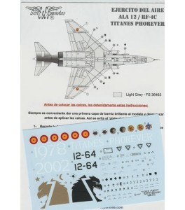 CALCAS RF-4C -ALA 12 1/48