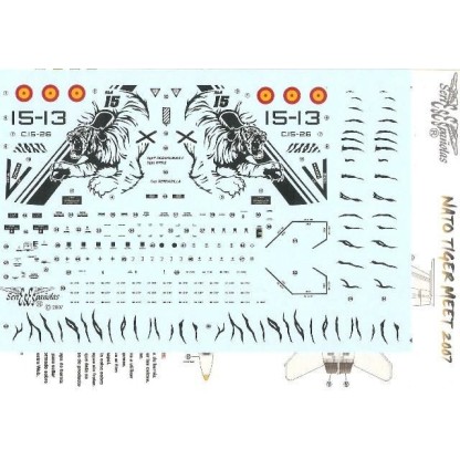 CALCA NATO TIGER MEET 2007 EF-18 A 1/72