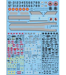 STENCILS PHANTOM RF-4C -CR 12-45/12-54 1/48