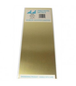 PLANCHA DE LATÓN DE 0,12X100X250MM. 2 PIEZAS