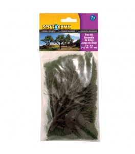 3 ARBOLES EN KIT 10.1CTMS. VERDE OSCURO