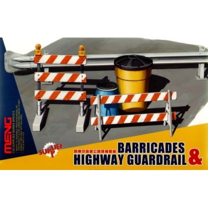 Barricades Highway Guardrail 1/35