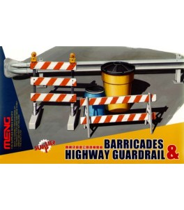 Barricades Highway Guardrail 1/35
