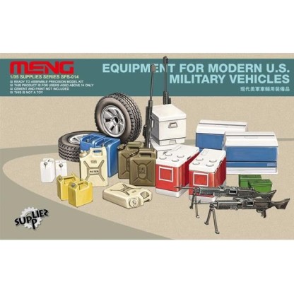 Equipment for modern U.S. Military vehicles 1/35
