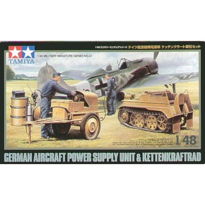 Luftwaffe Kettenkrad with Aircraft Power Sup. 1/48