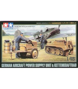 Luftwaffe Kettenkrad with Aircraft Power Sup. 1/48