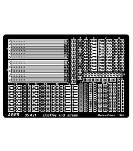 HEBILLAS Y CORREAS 1/35 ABER