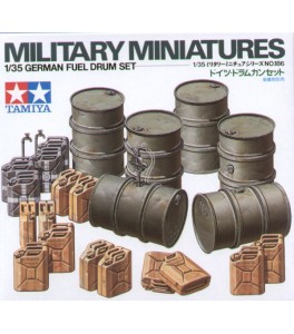 GERMAN FUEL DRUM SET 1/35 TAMIYA