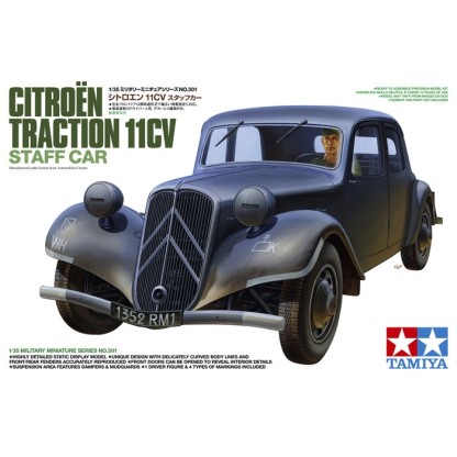 COCHE DE TRANSPORTE DE OFICIALES CITROEN 11CV  1/35