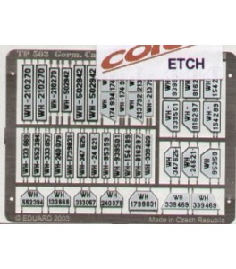 German Licence Plates 1/35