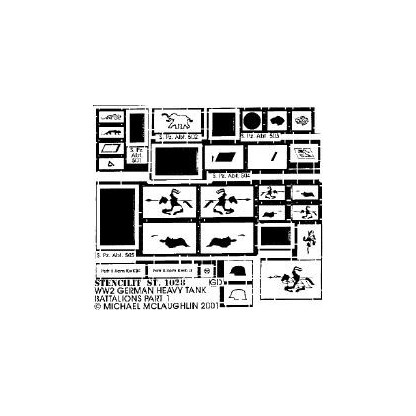 Heavy tank battalions-nº-1 german WW2 1/35