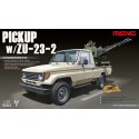 Pick up with ZU-23-2 1/35