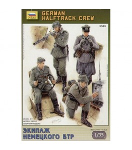 German (WWII) Halftrack Crew 1/35
