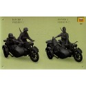 BMW R 12 Motorcycle with sidecar 1/35