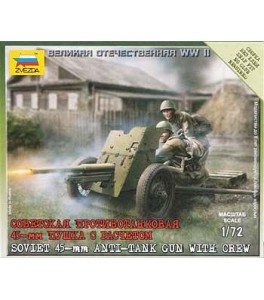 45mm Soviet Field Gun 1/72