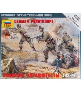 German (WWII) Paratroops 1/72