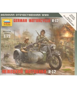 German Motorcycle BMW R-12 1/72