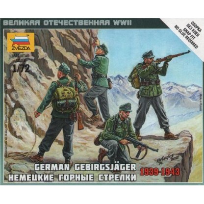 German (WWII) Gebirgsjager 1938 to 1943 1/72