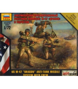American Dragon Anti Tank Laucher with crew. 1/72