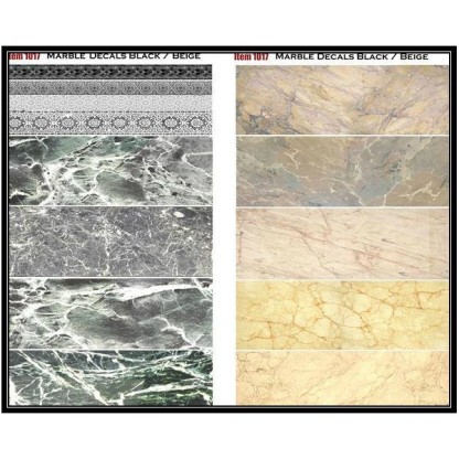 MARBLE DECAL DARK & BEIGE 2