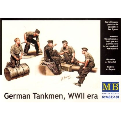 German Tankmen, WWII era 1/35