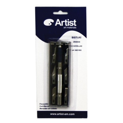 BISTURÍ CON 6 CUCHILLAS