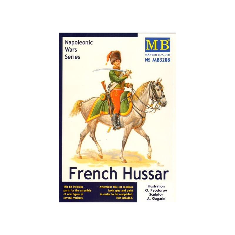 French Hussar, Napoleonic Wars Series 1/32