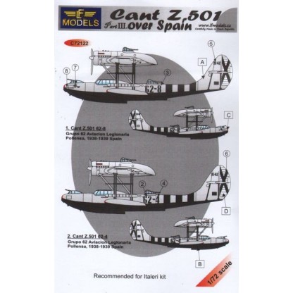 Cant Z.501 over Spain - Part 3 1/72