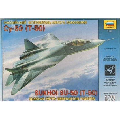 Sukhoi T-50 Russian Stealth Fighter 1/72