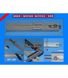 Mitre Box (45,60,90 degrees) for JLC razor blades