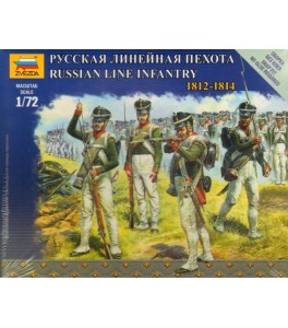 Russian Line Infantry Napoleonic Wars 1/72