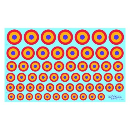 Escarapelas republicanas todas las escalas