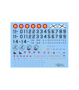 Calca EF-200 Typhoon monoplaza 111 escuadrón 1/32