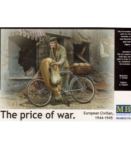 European Civilian on Bike, 1944-45, 'The Price of War'  1/35
